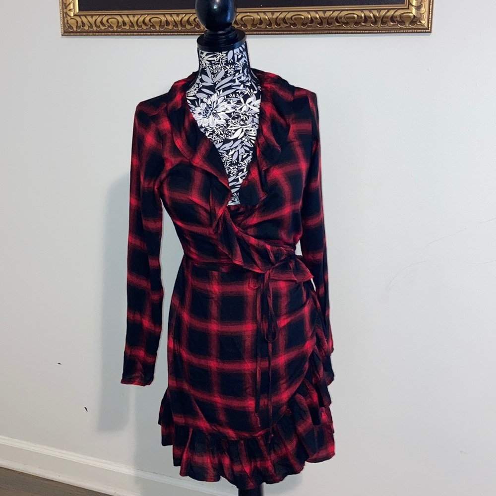 Buffalo David Bitton wrap dress